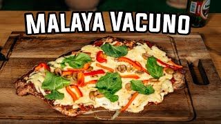 Malaya de VACUNO a la Pizza Matambre de Res [upl. by Ailaroc]