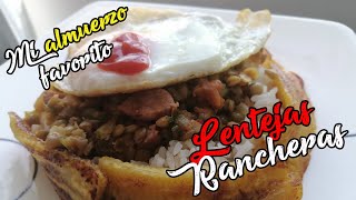 Como preparar Lentejas  Caseras Rancheras [upl. by Amilah]