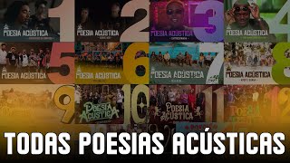 TODAS AS POESIAS ACÚSTICAS 123456789101112131415 ATUALIZADO 2024 poesiaacustica [upl. by Nauqyaj]