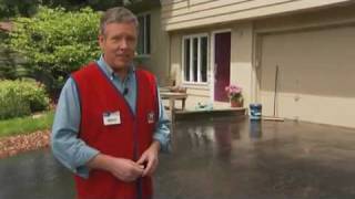 Lowes and QPR Professional Grade Driveway Sealer Instructional Video [upl. by Eulalie]