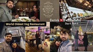 Switzerland Food  Zurichs HILTL Restaurant❤️  Vegetarian Buffet Restaurant😋  Travel Vlog [upl. by Sarine459]