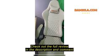 Review Dowinx Gaming Chair for Adults Ergonomic Gaming Chair with Footrest Massage Gamer Chair wit [upl. by Raymond108]