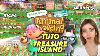 DEVENIR RICHE GRÂCE AUX TR4ASUR3S ISLANDS DANS ANIMAL CROSSING NEW HORIZONS 💸 tuto [upl. by Sitoel55]