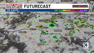 Charlotte weekend forecast improves What to expect [upl. by Flita]