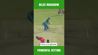 Rilee Rossouw Stunning Batting Shorts HBLPSL8 SabSitarayHumaray SportsCentral ML2L [upl. by Abshier]