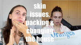 PACKING FOR HOLIDAY SKIN PROBLEMS amp A NEW PLAYROOM  Imogen Horton VLOG [upl. by Jaquenetta]