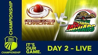 🔴LIVE Leeward Islands vs Guyana  Day 2  West Indies Championship  Friday 10th January 2020 [upl. by Hauck]