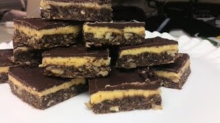 Classic Nanaimo Bars [upl. by Rosenfeld316]