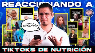 NUTRIÓLOGO reacciona a TIKTOKS VIRALES de NUTRICIÓN 🤯 [upl. by Sherrard673]