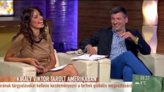 Király Viktor saját dalát is megmutatná a Voiceban  20151001  tv2humokka [upl. by Nihs785]