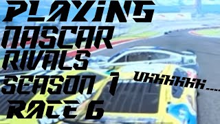 I hate COTA in NASCAR games Nascar Rivals S1 R6 [upl. by Yrret]