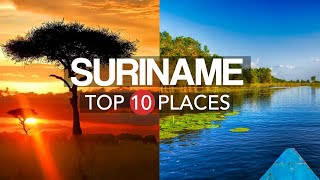 10 Amazing Places to Visit in Suriname – Travel Video [upl. by Alimak311]