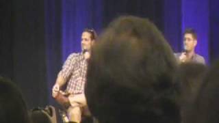 Jared amp Jensen Panel  Who can benchpress more  6  Van Con 09 [upl. by Polash630]