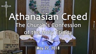 Trinity Sunday Athanasian Creed [upl. by Adnawaj]