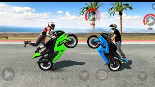 Best bike game Xtreme Motorbikes driving stunts motorcycle Android Ios Walkthrough gameplay 2024 [upl. by Aiuqram882]