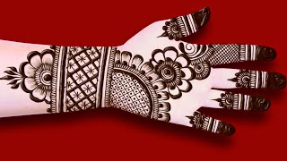 Very Easy mehndi designs  mehandi ka design  mehandi design  mehandi  cone designs mehdi design [upl. by Euqinommod]