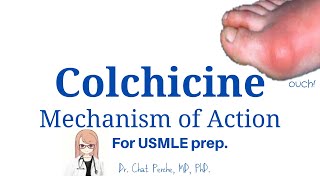 Understanding Colchicine Mechanism Study Breakdown 【USMLE Pharmacology】 [upl. by Donell]