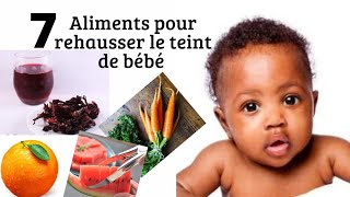 🌿7 Aliments à consommer pendant la grossesse pour donner un Beau teint à bébé 🌿 Alimentation [upl. by Wilcox]