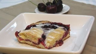 Cherry Pie Bars  Lynns Recipes [upl. by Swamy615]