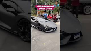 Lamborghini Revuelto R7 Milhões chegando noFAMOSO POSTO DE SP💥 lamborghini sound exhaust [upl. by Atled]