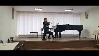 SARASATE Introduction amp Tarantella Yakiv Marchenko 10 years old [upl. by Eladnwahs]