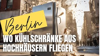 Berlin Wo Kühlschränke aus Hochhäusern fliegen [upl. by Fidelas92]