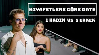 1 KADIN VS 5 ERKEK  KIYAFETLERE GÖRE KÖR BULUŞMA [upl. by Tarazi160]