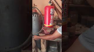 STORED TYPE DCP FIRE EXTINGUISHER Refilling [upl. by Marquita]