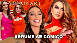 GRWM ARRUMESE COMIGO PARA GINGER GLOW DE MARI MARIA LANÇAMENTO DE MAQUIAGEM DA MARI MARIA [upl. by Helbonnas]