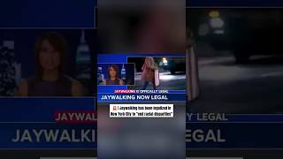 Jaywalking has been legalized in New York City to quotend racial disparitiesquot watch [upl. by Dennis]