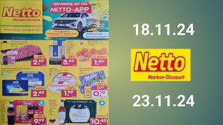 Netto MarkenDiscount prospekte Rabatte Gültig 181124 Bis 231124 werbungNettoabonnieren [upl. by Naeruat]