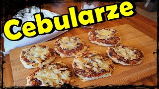 Cebularze🧅mini pizzerki🍕 z cebula i kabanosem 😍🤭😉 [upl. by Nollahs495]