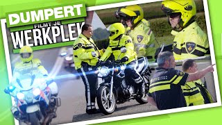 Opgeleid worden tot motoragent in Dumpert Filmt Je Werkplek [upl. by Orlosky]