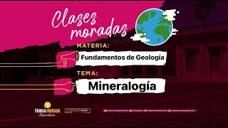 FUNDAMENTOS DE GEOLOGÍA MINERALOGIAPARTE 1 [upl. by Ennaeus]