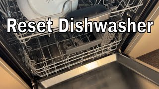 How to Reset a Dishwasher [upl. by Gayner733]