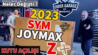 2023 SYM JOYMAX Z  KUTU AÇILIŞI  YENİ RENK  NELER DEĞİŞTİ [upl. by Jenn]