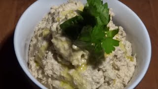 Le parfait houmous maison aux pois chiches trempés dans leau  Recette  59 [upl. by Naujad597]