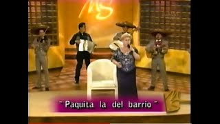 PAQUITA LA DEL BARRIO quotDA LO MISMOquot PRIMERA PARTE DE ENTREVISTA CON MARTHA SUSANA [upl. by Nelyak]