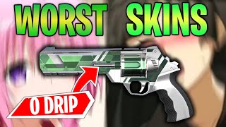 Top 5 WORST SHERIFF Skins in VALORANT [upl. by Anytsyrk]