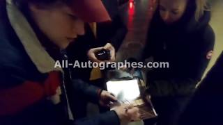 Jesse Eisenberg signing autographs in Paris [upl. by Sheri114]