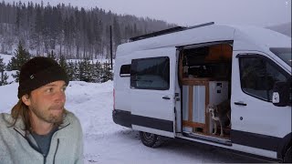 Winter Van Life in Rocky Mountains leads to Hospital 3F [upl. by Allis]