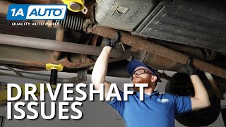 How to Diagnose Truck Drive Shaft Problems  Vibrations and Noise [upl. by Smitty935]