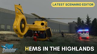 HEMS in poor weather  Hype Performance Group H145  Action Pack  Microsoft Flight Simulator [upl. by Alli]