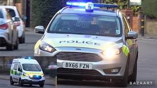 URGENT ASSISTANCE Six Police Cars respond past Catford Police Base RAPIDLY  Metropolitan Police [upl. by Xenos]