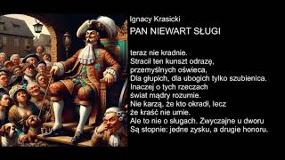 Ignacy Krasicki  PAN NIEWART SŁUGI [upl. by Niveek]