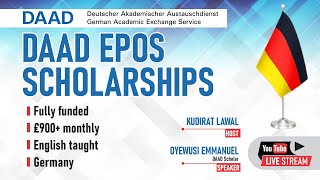 DAAD Scholarship Application guide  Germany  Fully funded [upl. by Assital]