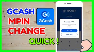 GCash MPIN Reset GCash Forgot MPIN How to Change MPIN GCASH App [upl. by Brause]