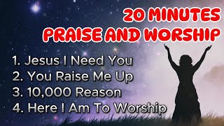 Praise and Worship Songs with Lyrics  20 Minutes Praise and Worship Our God [upl. by Norty]