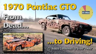 Worst GTO Ever ALLIN ONE Holey Goat 1970 GTO BUILD SAGA — 23 Episodes Condensed to Under 1 Hour [upl. by Airt108]