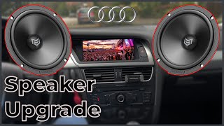 Dikke Speakers In De Audi A4 B8 Zetten [upl. by Nannaihr]